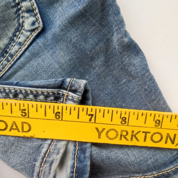 Silver Jeans Suki Mid short denim blue women's size W26/L4 - Picture 16 of 16